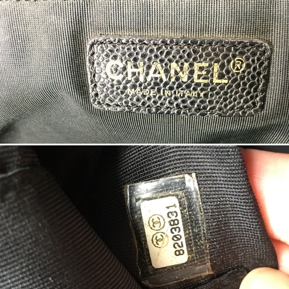 CHANEL Caviar Quilted Grand Shopping Tote GST tote bag black leather - Picture 13 of 16